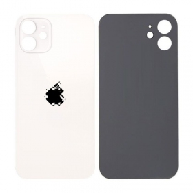 Apple iPhone 12 takaakkukansi (valkoinen) (bigger hole for camera)
