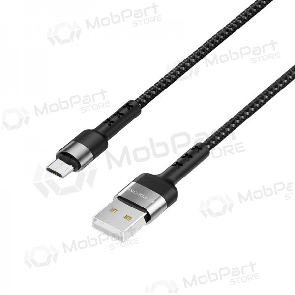 USB kaapeli Borofone BX34 microUSB 1.0m (musta)