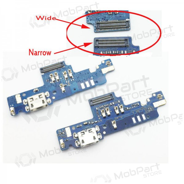 Xiaomi Redmi Note 4X latauspistorasian ja mikrofonin liitin (latausliitin) (wide version) Xiaomi Redmi Note 4X latauspistorasian ja mikrofonin liitin (latausliitin) (wide version)