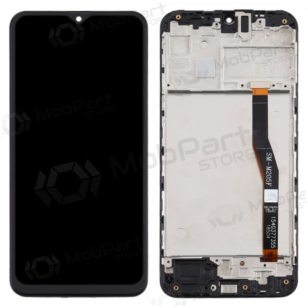 Samsung M205F Galaxy M20 näyttö (musta) (kehyksellä) (service pack) (alkuperäinen) Samsung M205F Galaxy M20 näyttö (musta) (kehyksellä) (service pack) (alkuperäinen)