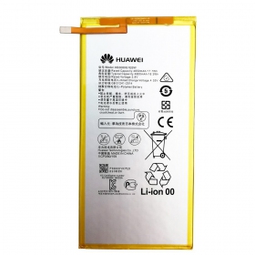 Huawei MediaPad T3 8.0 / T3 10 / T1 8.0 / T1 10 / M1 8.0 / M2 8.0 (HB3080G1EBW / HB3080G1EBC) paristo / akku (4800mAh) (service pack) (alkuperäinen)