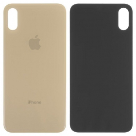 Apple iPhone XS takaakkukansi (kultainen) (bigger hole for camera)