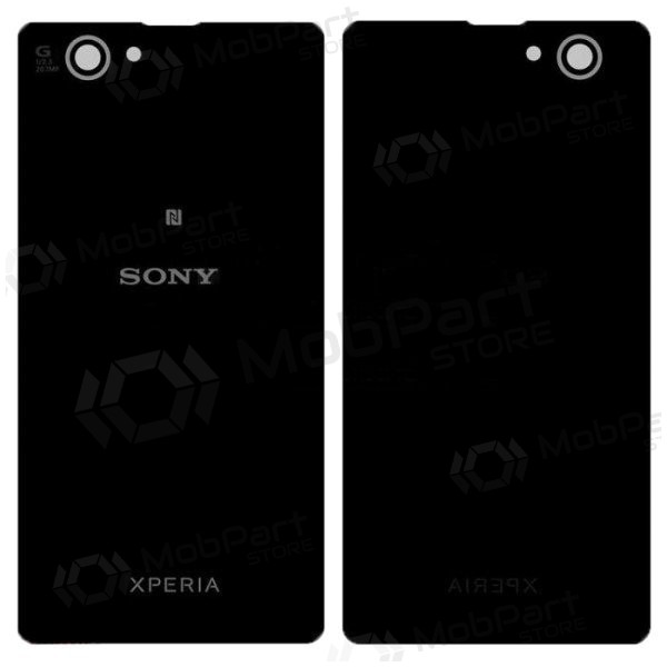 Sony Xperia Z1 Compact D5503 takaakkukansi (musta)