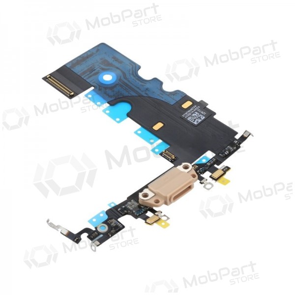 Apple iPhone 8 / SE 2020 latauspistorasian ja mikrofonin liitin (latausliitin) (kultainen) Apple iPhone 8 / SE 2020 latauspistorasian ja mikrofonin liitin (latausliitin) (kultainen)