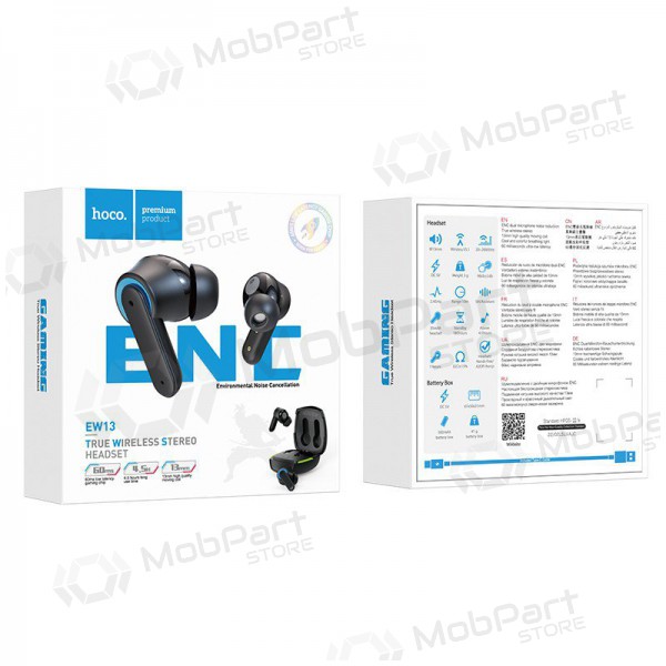 Langaton handsfree Hoco EW13 Magic Flow ENC TWS (musta) Langaton handsfree Hoco EW13 Magic Flow ENC TWS (musta)