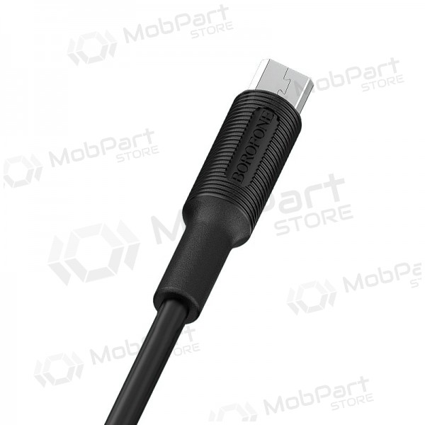 USB kaapeli Borofone BX1 microUSB 1.0m (musta)