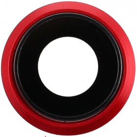 Apple iPhone 8 / SE 2020 kameran linssi (punainen) (kehyksellä)