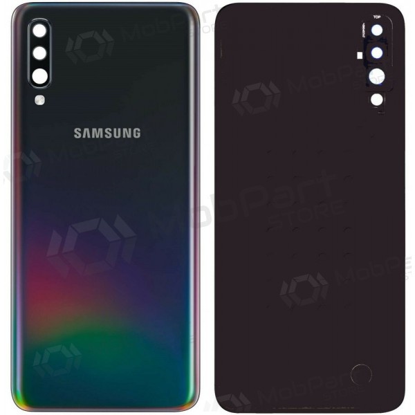 Samsung A505 Galaxy A50 2019 takaakkukansi (musta) (käytetty grade C, alkuperäinen)