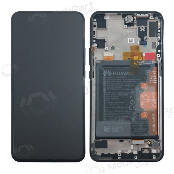 Huawei P Smart Z näyttö (musta) (kehyksellä ja paristo) (service pack) (alkuperäinen)