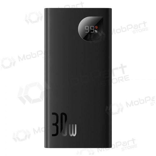 Ulkoinen paristo Power Bank Baseus Adaman2 30W 10000mAh musta PPAD040101 Ulkoinen paristo Power Bank Baseus Adaman2 30W 10000mAh musta PPAD040101