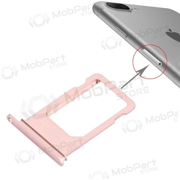 Apple iPhone 7 Plus SIM kortin pidike pinkki (rose gold)