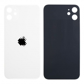 Apple iPhone 11 takaakkukansi (valkoinen) (bigger hole for camera)