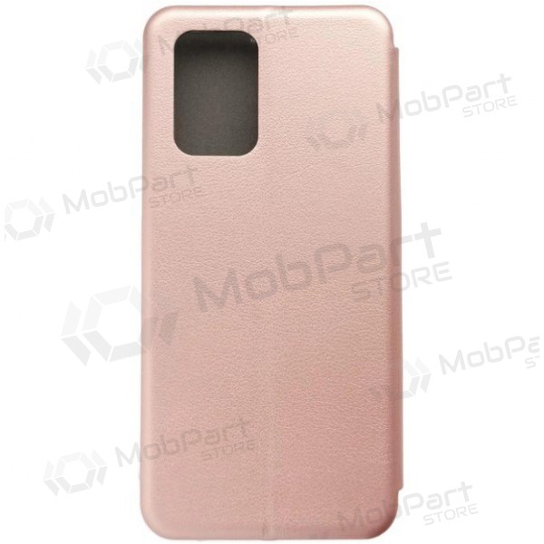 Samsung A750 Galaxy A7 2018 puhelinkotelo / suojakotelo "Book Elegance" (pinkki / kultainen)