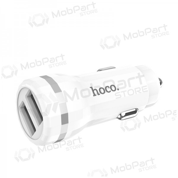 Laturi automobilinis Hoco Z27 (2.4A) (valkoinen)