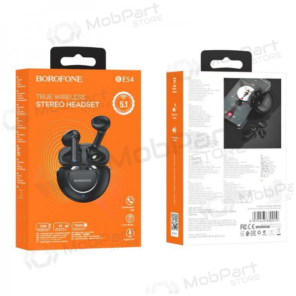 Langaton handsfree Borofone BE54 Rejoice TWS (musta) Langaton handsfree Borofone BE54 Rejoice TWS (musta)