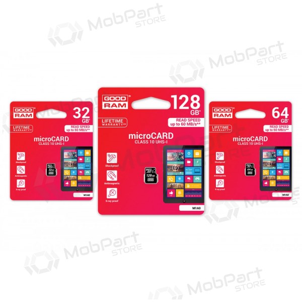 Muistikortti GOODRAM MicroSD 16Gb (class 10)