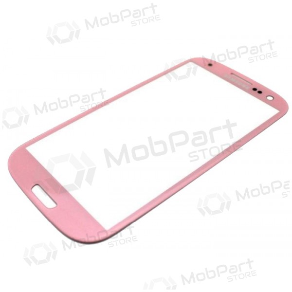 Samsung i9300 Galaxy S3 / i9301 Galaxy S3 Neo / i9300i Galaxy S3 Neo Näytön lasi (vaaleanpunainen) (for screen refurbishing)