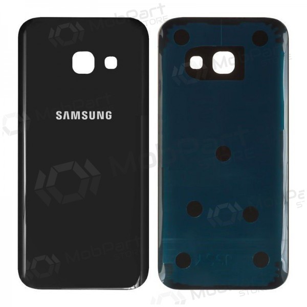 Samsung A320 Galaxy A3 2017 takaakkukansi (musta) (käytetty grade A, alkuperäinen)