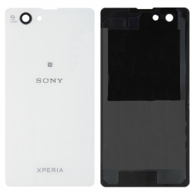 Sony Xperia Z1 Compact D5503 takaakkukansi (valkoinen)