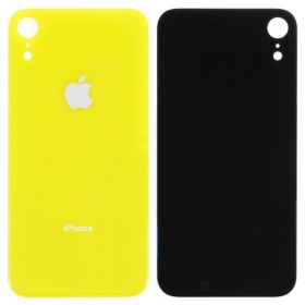Apple iPhone XR takaakkukansi (keltainen) (bigger hole for camera)