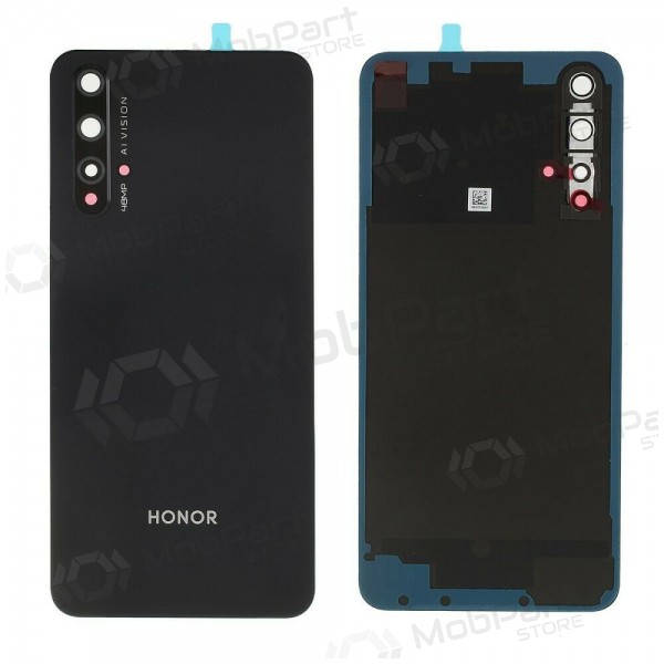 Huawei Honor 20 takaakkukansi musta (Midnight Black) (käytetty grade B, alkuperäinen)
