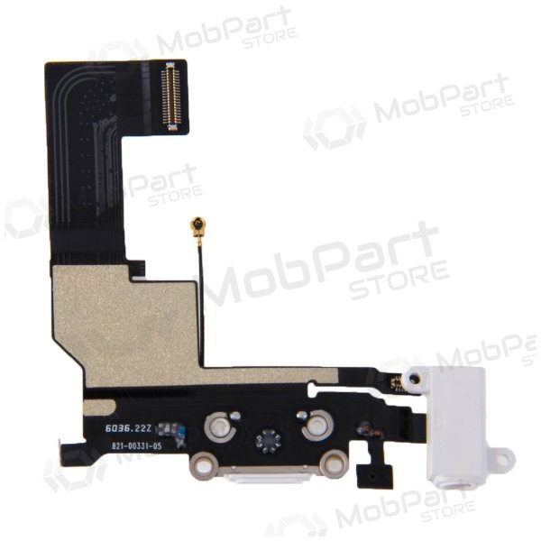 Apple iPhone SE latauspistorasian ja mikrofonin liitin (latausliitin) (valkoinen) Apple iPhone SE latauspistorasian ja mikrofonin liitin (latausliitin) (valkoinen)