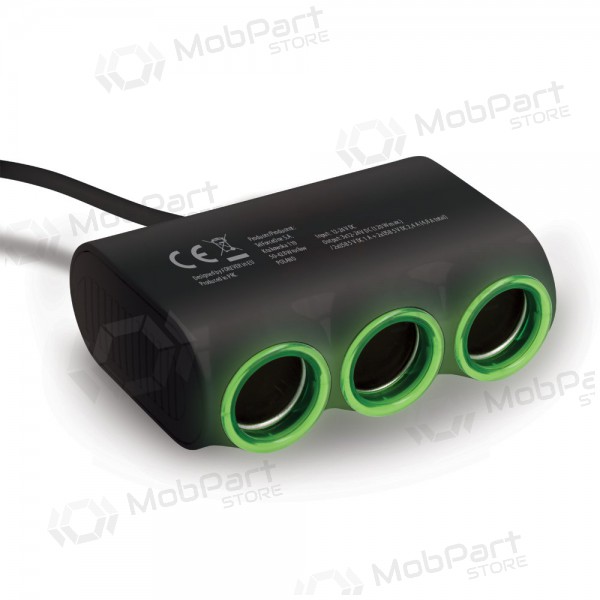 Autolaturi - šakotuvas Forever CSS-05 3 in 1 4xUSB ja 3x12V