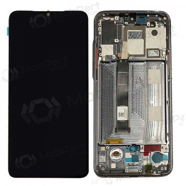 Xiaomi Mi 9 näyttö (musta) (kehyksellä) (alkuperäinen) Xiaomi Mi 9 näyttö (musta) (kehyksellä) (alkuperäinen)