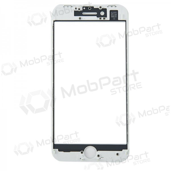Apple iPhone 8 / SE 2020 Näytön lasi kehyksellä ja OCA (v2) (valkoinen) (for screen refurbishing) - Premium Apple iPhone 8 / SE 2020 Näytön lasi kehyksellä ja OCA (v2) (valkoinen) (for screen refurbishing) - Premium