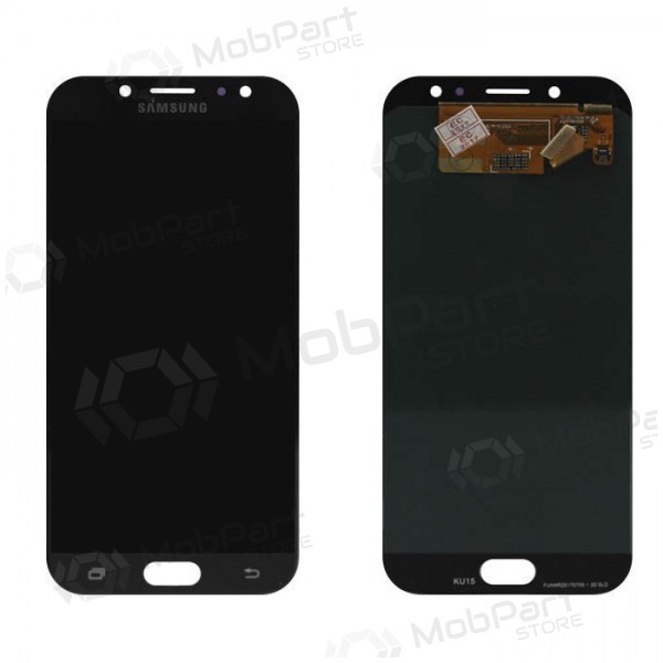 Samsung J730F Galaxy J7 (2017) näyttö (no logo) (musta) (OLED)