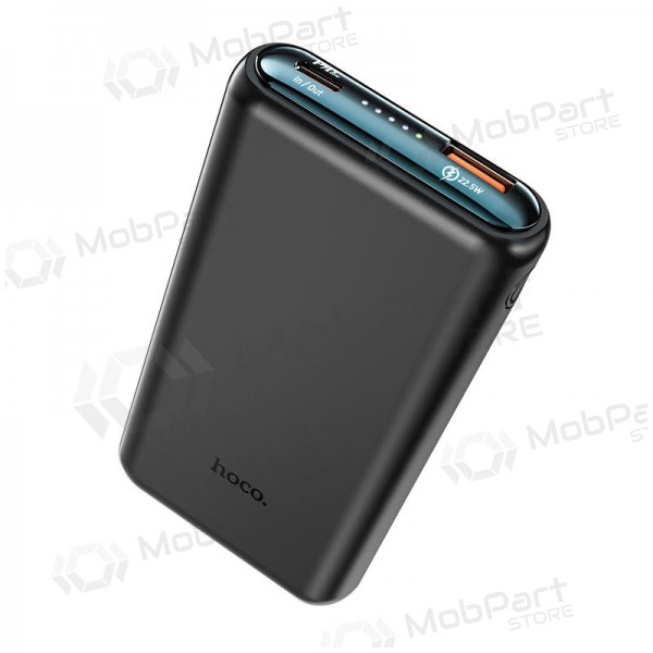 Ulkoinen paristo Power Bank Hoco Q1 Type-C PD 20W+Quick Charge 3.0 (3A) 10000mAh musta Ulkoinen paristo Power Bank Hoco Q1 Type-C PD 20W+Quick Charge 3.0 (3A) 10000mAh musta