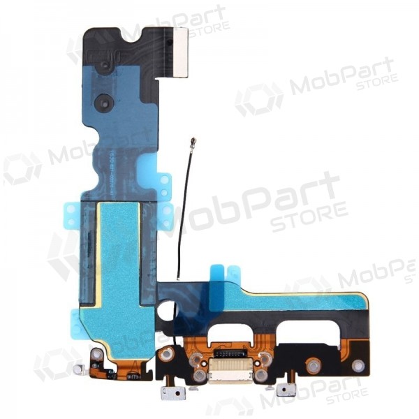 Apple iPhone 7 Plus latauspistorasian ja mikrofonin liitin (latausliitin) (valkoinen) Apple iPhone 7 Plus latauspistorasian ja mikrofonin liitin (latausliitin) (valkoinen)