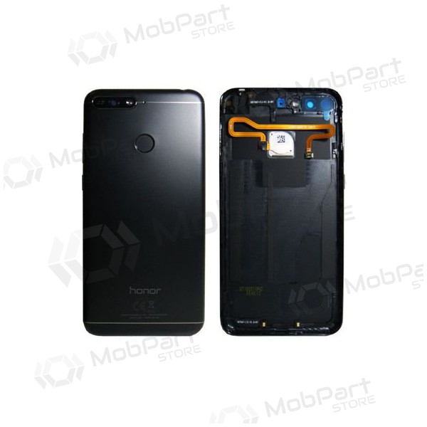 Huawei Honor 7A takaakkukansi (musta) (käytetty grade A, alkuperäinen)