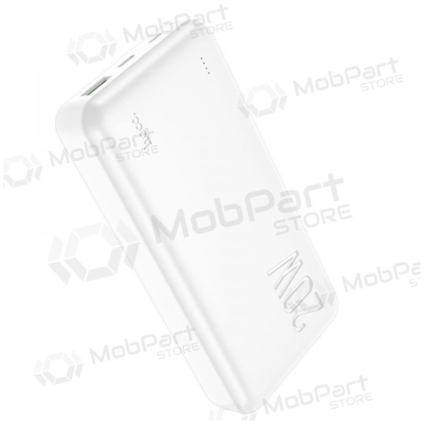 Ulkoinen paristo Power Bank Hoco J87A Type-C PD 20W+Quick Charge 3.0 20000mAh valkoinen Ulkoinen paristo Power Bank Hoco J87A Type-C PD 20W+Quick Charge 3.0 20000mAh valkoinen