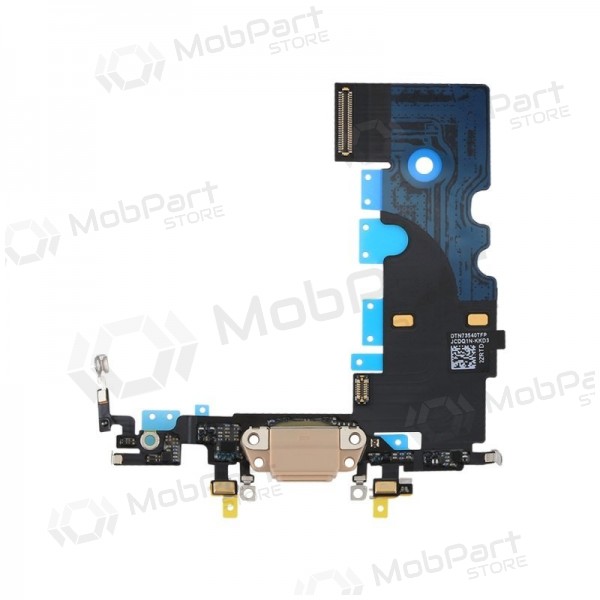 Apple iPhone 8 / SE 2020 latauspistorasian ja mikrofonin liitin (latausliitin) (kultainen) Apple iPhone 8 / SE 2020 latauspistorasian ja mikrofonin liitin (latausliitin) (kultainen)