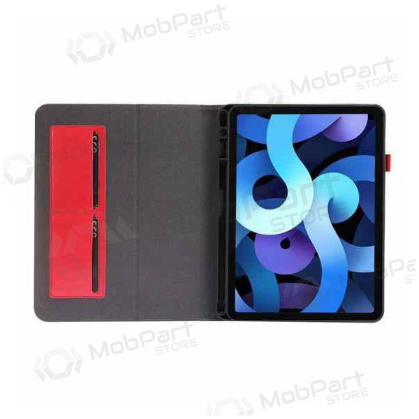 Lenovo Tab M10 Plus 10.3 X606 puhelinkotelo / suojakotelo "Folding Leather" (punainen)