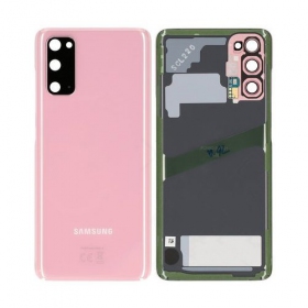 Samsung G981F / G980 Galaxy S20 takaakkukansi pinkki (Cloud Pink) (käytetty grade B, alkuperäinen)