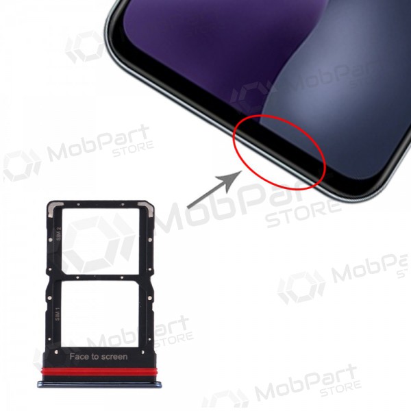 Xiaomi Mi 10 Lite SIM kortin pidike harmaa (Cosmic Grey)
