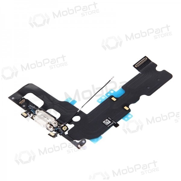 Apple iPhone 7 Plus latauspistorasian ja mikrofonin liitin (latausliitin) (valkoinen) Apple iPhone 7 Plus latauspistorasian ja mikrofonin liitin (latausliitin) (valkoinen)