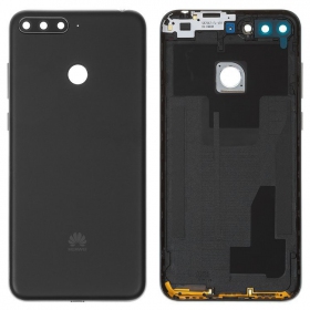 Huawei Y6 Prime 2018 takaakkukansi (musta) (käytetty grade B, alkuperäinen)