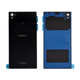 Sony Xperia Z1 L39h C6902 / Xperia Z1 C6903 / Xperia Z1 C6906 / Z1 C6943 takaakkukansi (musta)
