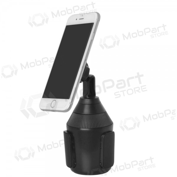 Auton matkapuhelinpidike H06 (cup holder mounting, short fixing)