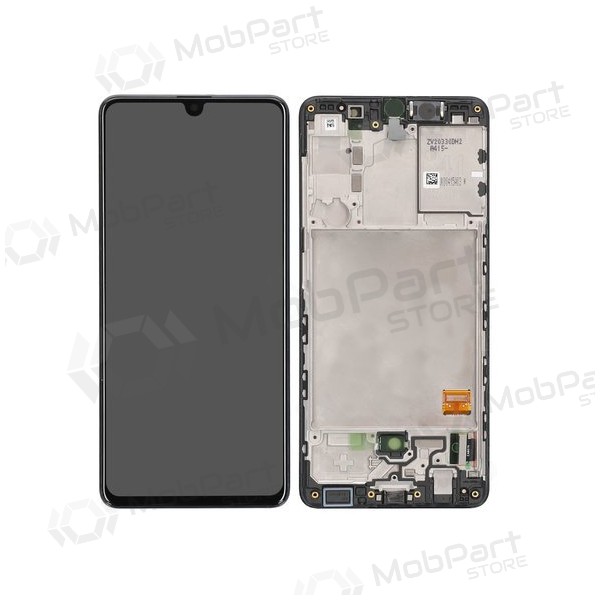 Samsung A415 Galaxy A41 2020 näyttö (musta) (kehyksellä) (service pack) (alkuperäinen)
