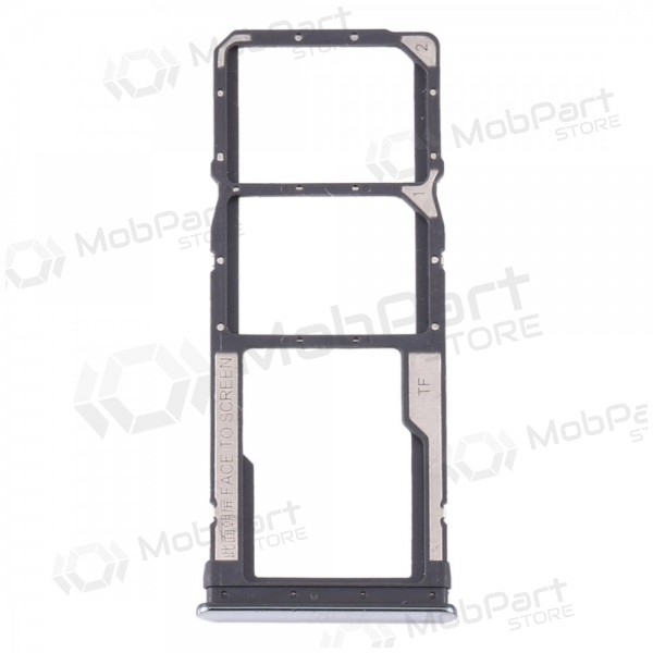 Xiaomi Redmi Note 8 / Redmi Note 8 2021 SIM kortin pidike valkoinen (Moonlight White) Xiaomi Redmi Note 8 / Redmi Note 8 2021 SIM kortin pidike valkoinen (Moonlight White)