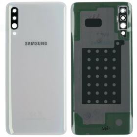 Samsung A705 Galaxy A70 2019 takaakkukansi (valkoinen) (käytetty grade C, alkuperäinen)