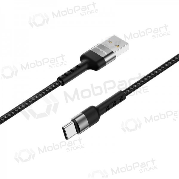 USB kaapeli Borofone BX34 Type-C 1.0m (musta)