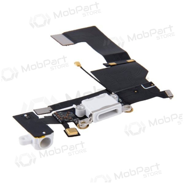 Apple iPhone SE latauspistorasian ja mikrofonin liitin (latausliitin) (valkoinen) Apple iPhone SE latauspistorasian ja mikrofonin liitin (latausliitin) (valkoinen)