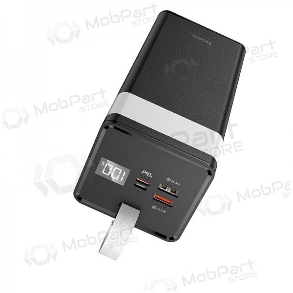 Ulkoinen paristo Power Bank Hoco J86A 22.5W Quick Charge 3.0 50000mAh musta Ulkoinen paristo Power Bank Hoco J86A 22.5W Quick Charge 3.0 50000mAh musta