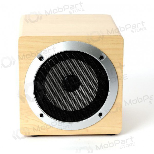 Bluetooth kannettava kaiutin OMEGA WOODEN OG60 (MicroSD, handsfree, AUX,FM) (ruskea) Bluetooth kannettava kaiutin OMEGA WOODEN OG60 (MicroSD, handsfree, AUX,FM) (ruskea)