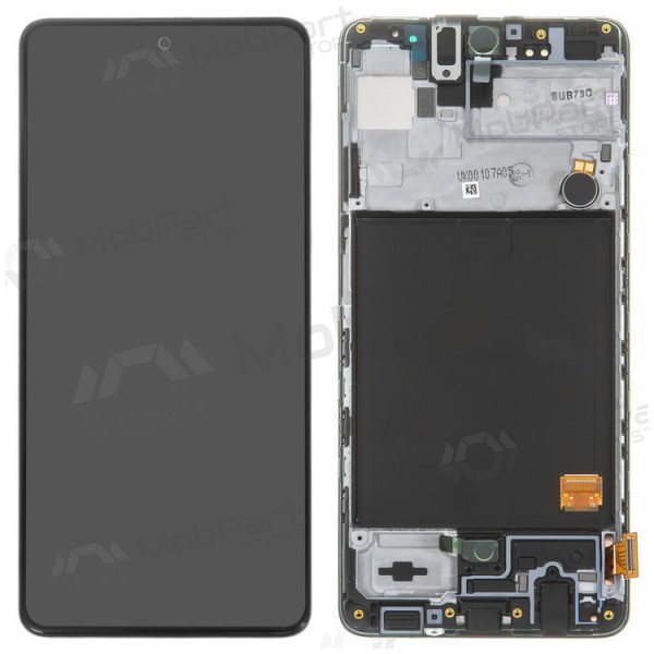 Samsung A515 Galaxy A51 (2020) näyttö (musta) (service pack) (alkuperäinen)